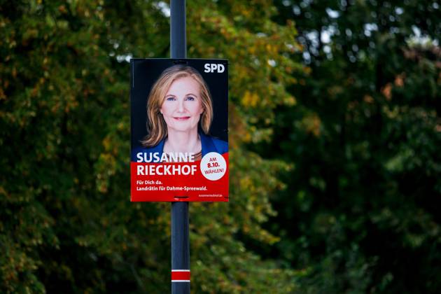 District Elections In Dahme Spreewald Susanne Rieckhof Deu Germany