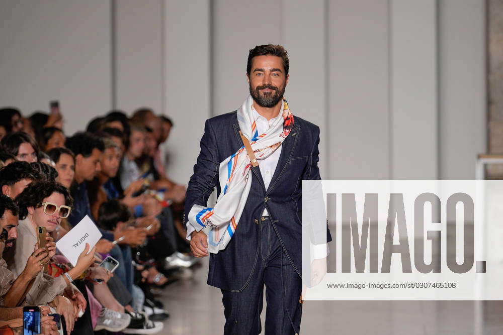 Lisbon Fashion Week In Portugal Oct A Model Walks The Runway