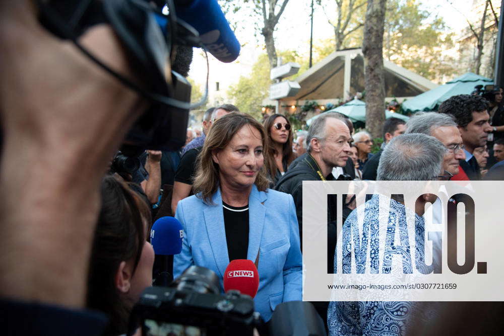 Rally In Solidarity With Israel Paris Segolene Royal At The