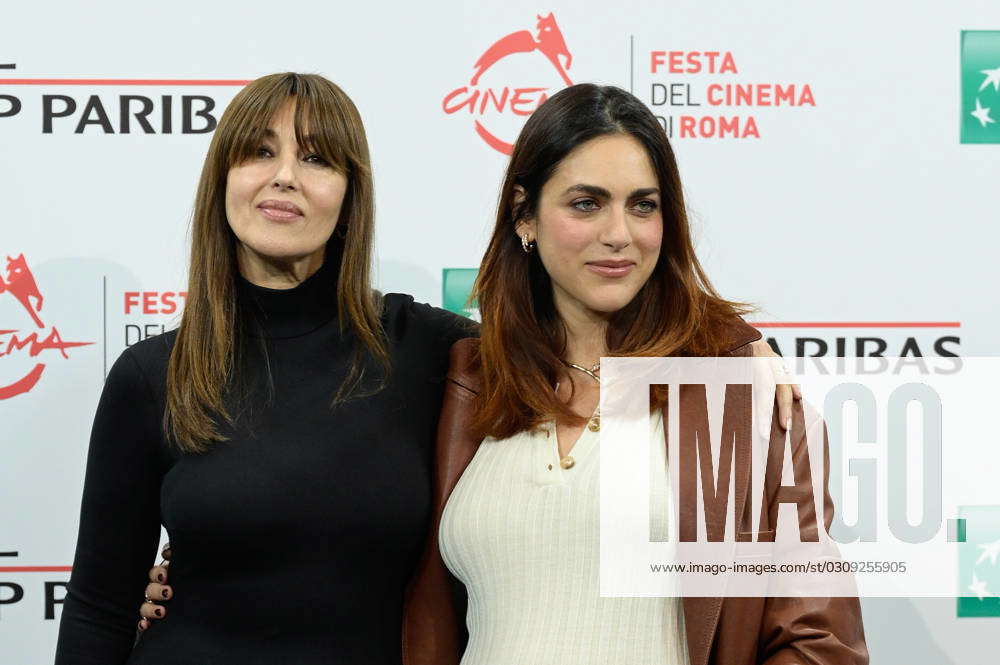 Monica Bellucci And Miriam Leone Attends The Photocall Of The Movie