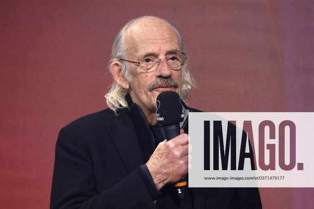 Actor Christopher Lloyd At The German Film And Comic Con Winter Edition