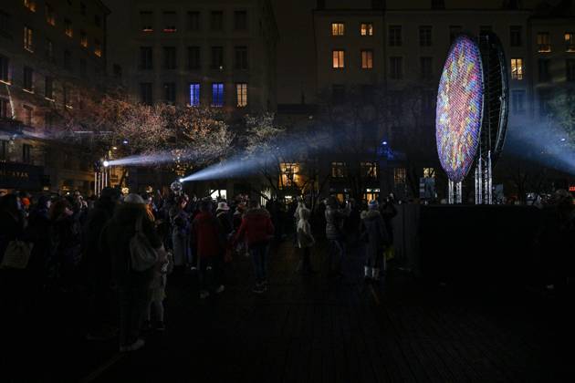 Fête des Lumières à Lyon le 8 décembre 2023 PHOTOPQR LE PROGRES Maxime