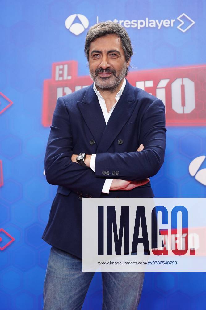 Journalist Juan Del Val At Photocall For Tv Show El Desafio In Madrid