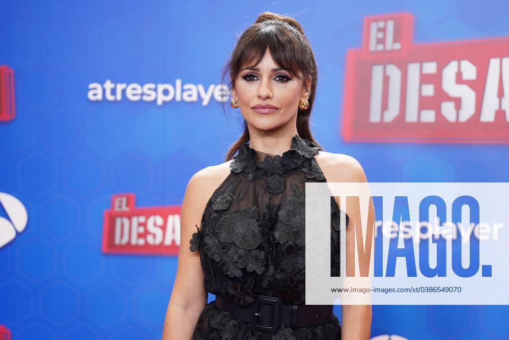 Actress Monica Cruz At Photocall For Tv Show El Desafio In Madrid On