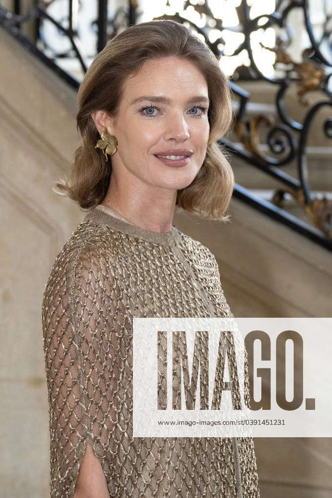 Pfw Dior Photocall Natalia Vodianova Attends The Christian Dior Haute