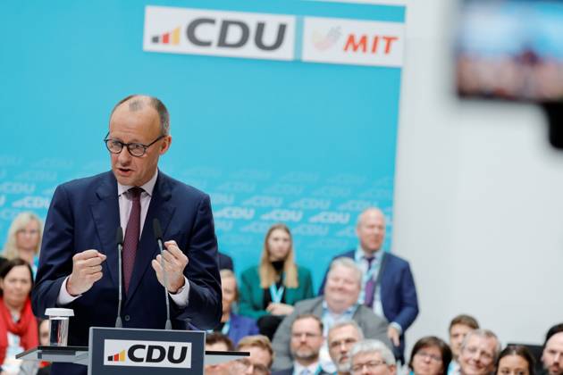 Friedrich Merz Mdb Federal Chairman Of The Cdu Germany Germany