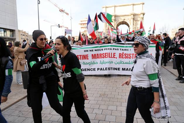 Manifestation Cessez Le Feu Gaza PHOTOPQR LA PROVENCE VALLAURI Nicolas