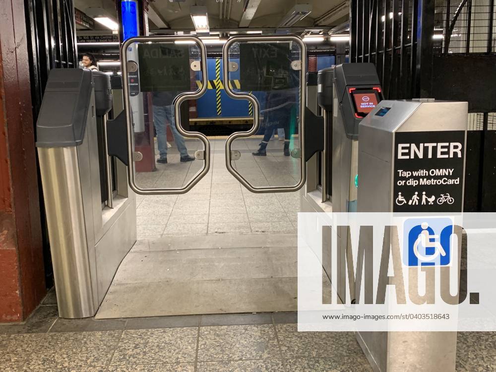 New Subway Fare Gates For Safety And Fare Evasion In New York City