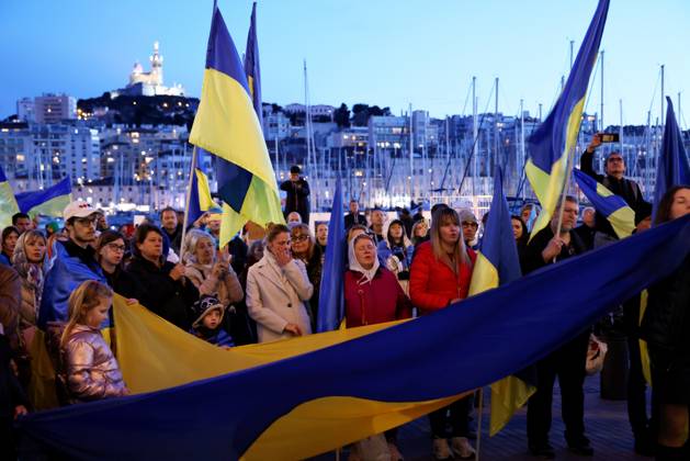 Rassemblement Pour La Paix PHOTOPQR LA PROVENCE VALLAURI Nicolas