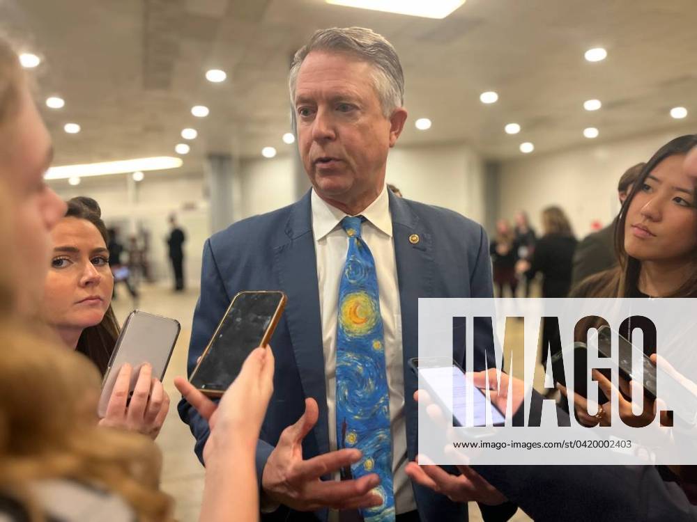 March Kansas Sen Roger Marshall Speaks To Reporters In The