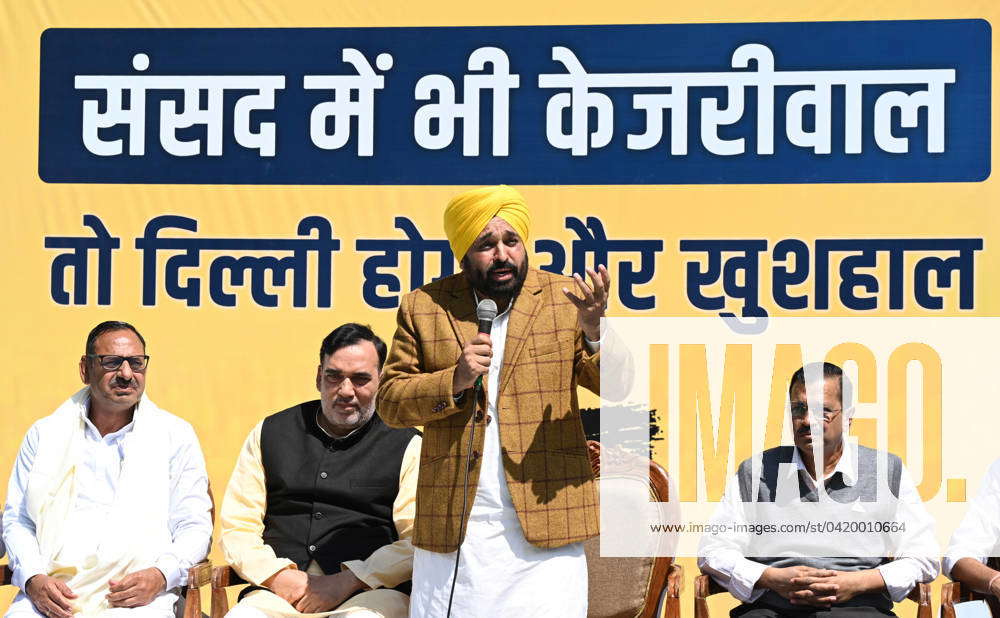 NEW DELHI INDIA MARCH 8 Punjab Chief Minister Bhagwant Mann