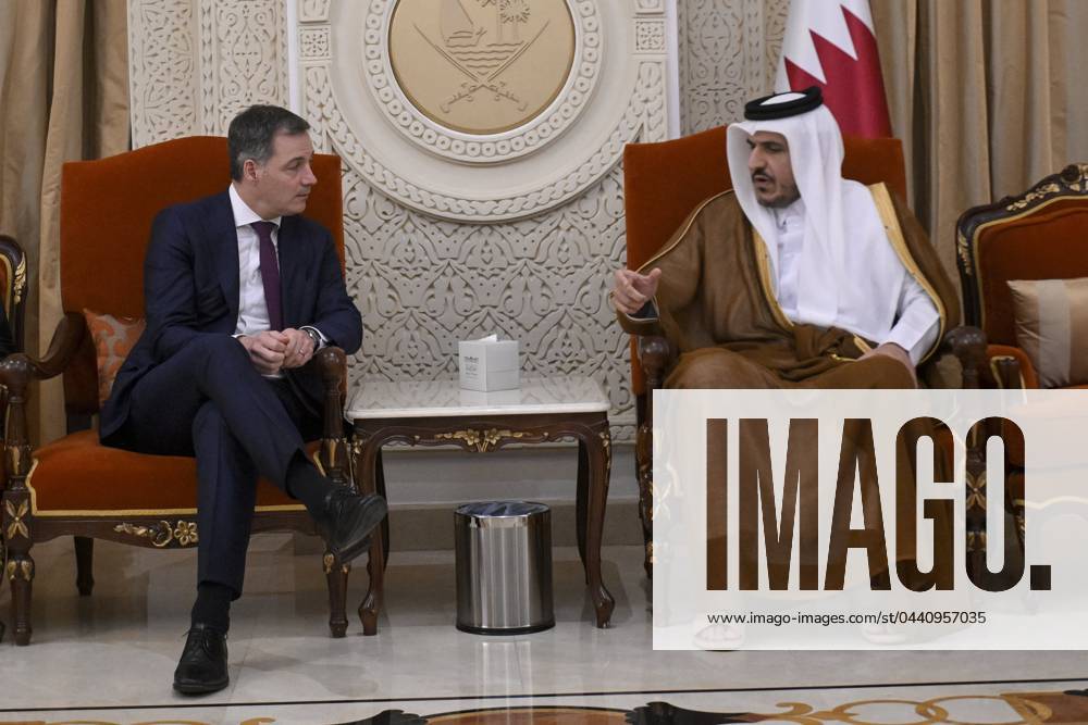 Pm De Croo Tours Jordan Quatar And Egypt Doha Quatar March