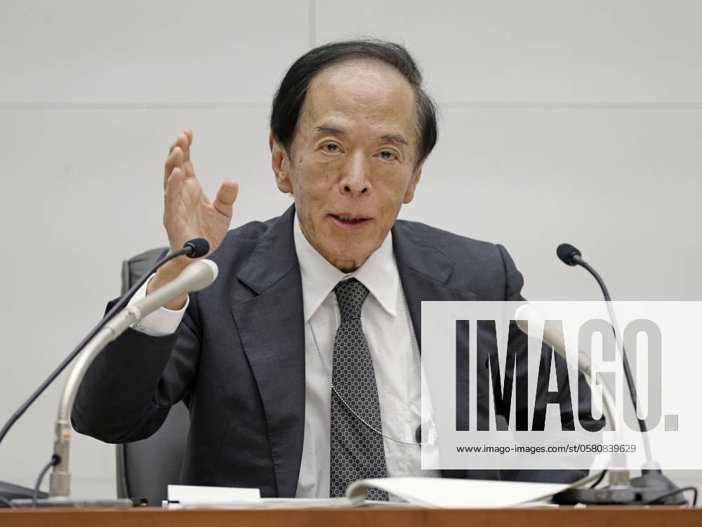 Boj Policy Setting Meeting Bank Of Japan Governor Kazuo Ueda Speaks At