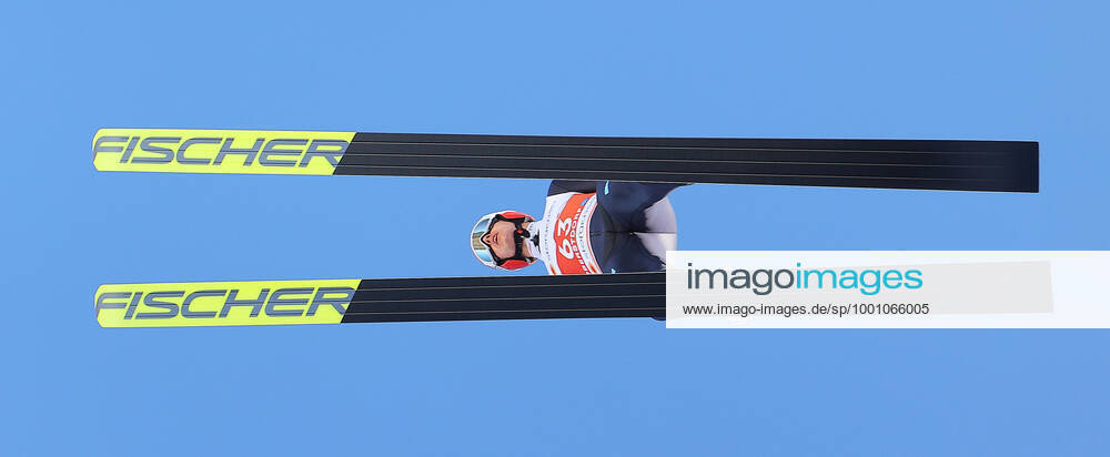NORDIC SKIING - FIS Nordic World Ski Championships Oberstdorf 2021 OBERSTDORF,GERMANY,02.MAR.21 - NORDIC SKIING,NORDIC COMBINED Ski jumping, Skispringen, Ski, nordisch - FIS Nordic World Ski Championships, large hill, training, men. Image shows Eric Frenzel (GER). GEPAxpictures xThomasxBachun