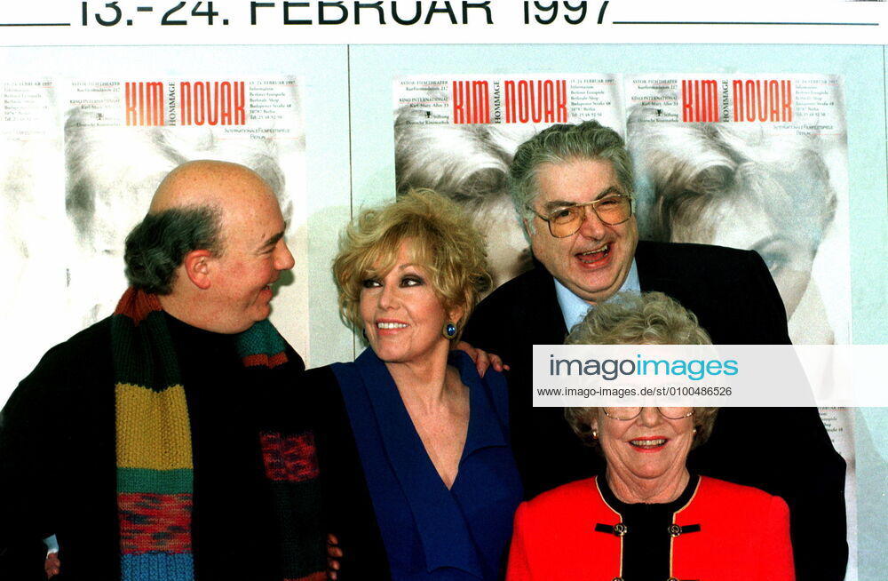 1 Filmfest 97 oVERTIGOÂ¡ Jim KATZ restored the film , Kim NOVAK, Moritz de HADELN Berlinale , Patricia HITCHCOCK daughter of Alfred Hollywood, actress, Berlinale 1997,