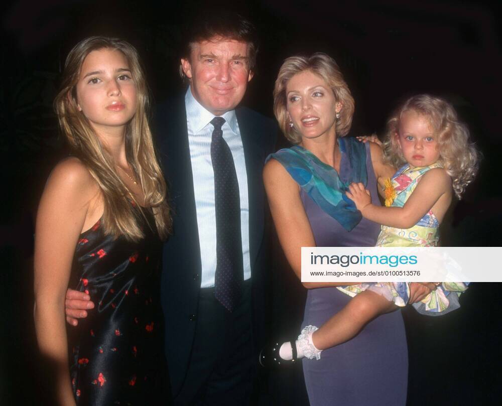 Donald Trump, 75. Geburtstag am 14. Juni Ivanka Trump Donald Trump Marla Trump and daughter Tiffany Trump 1996 DonaldÃ‚â€s 50th bday party at the Taj Mahal Hotel Photo By John Barrett PHOTOlink Everett Collection (Ivanka Trump Donald Trump Marla Trump2866) For usage credit please use; PUBLICATIONXNOTxINxCANxCHNxFRAxITAxJPNxNORxPOLxRUSxESPxUKxUSA