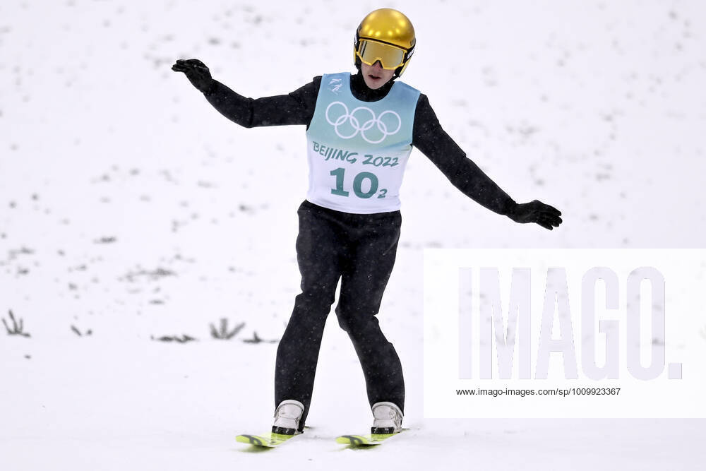 FRENZEL Eric Team GER Nordic Combined Team Jumping on Thursday the 17 02 2022 Ski Jumping Center in Zhangjiakon Olympic Winter Games 2022 in Beijing China