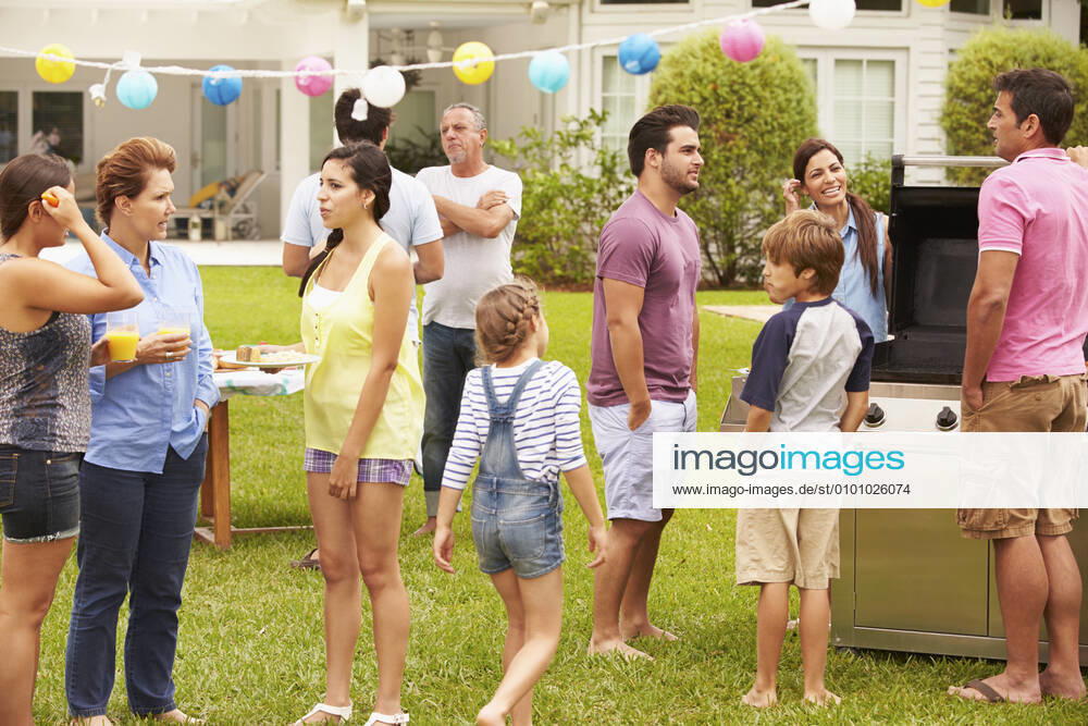 Fixed,barbecue,family fest,garden party mmq-mrs,model released, Symbolfoto