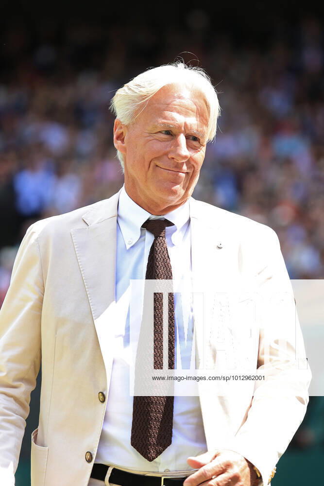 Tennis Wimbledon Tag 7 3. Juli 2022 Tennis Wimbledon Tag 7 Bjorn Borg Foto Simon Stacpoole Abseits London UK