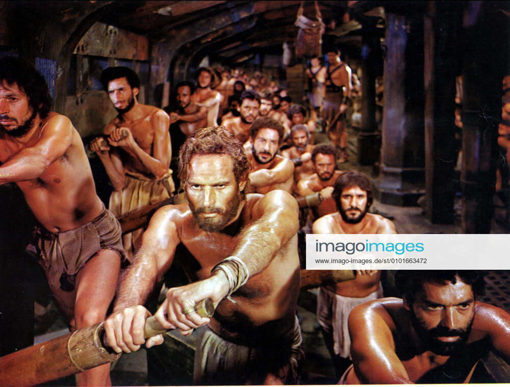 BEN HUR BEN HUR CHARLTON HESTON Date: 1959. Strictly editorial use only in conjunction with the promotion of the film. Credit line mandatory. This image is copyright of the film company and is supplied under the terms of issue as film still. No commercial or book cover use permitted without prior consent from the film company. Mandatory credit line: Image courtesy MGM Ronald Grant Archive Mary Evans