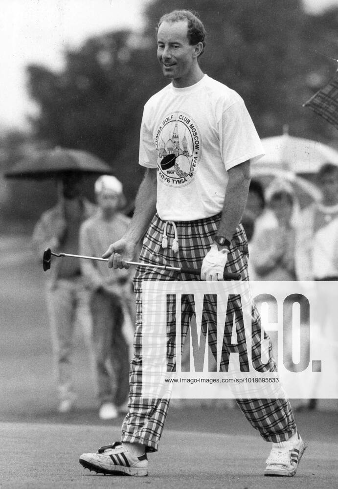 1988 07 27 The hottest in the rain was Ingemar Stenmark who took the opportunity to introduce his new girlfriend Anna Karin Sweden