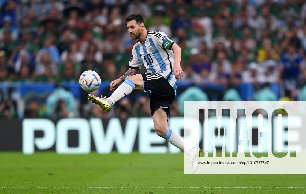 FOOTBALL World Cup 2022 PRE-ROUND ROUND GROUP C Argentina Mexico 26 11 2022 Lionel Messi Argentina