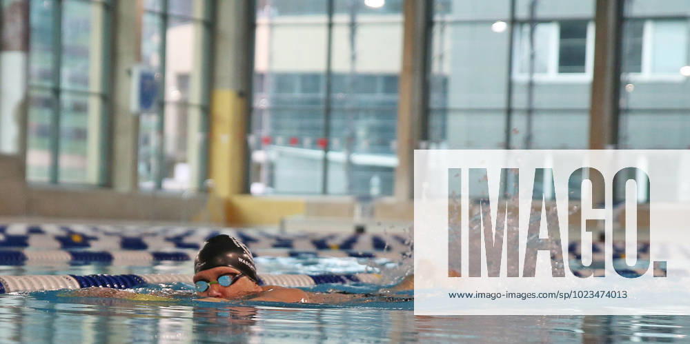 swimming shooting, Andreas Waschburger shooting, v l Andreas Waschburger in the outfit of his club the SSG Saar Max Ritter Saarbrücken