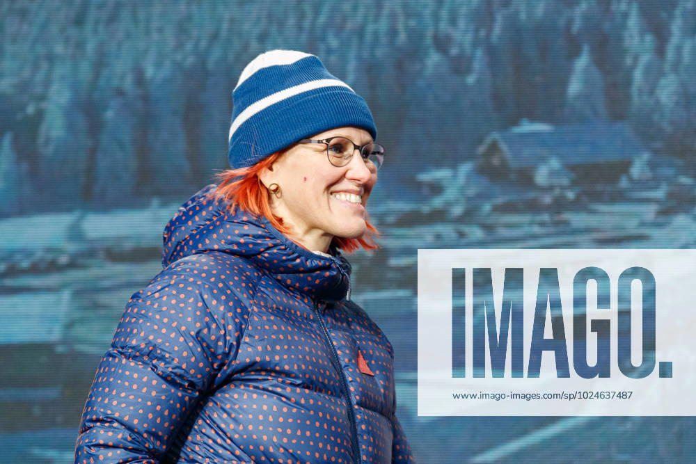 Kati Wilhelm former biathlete , 2 7 2023, Oberhof Germany , IBU World Championships Biathlon Oberhof 2023