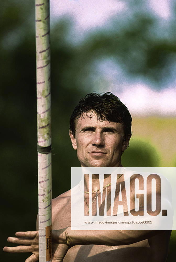 Track and Field Sergey Bubka Sergey Bubka (URS) during a photo shoot for Nike International Athletics in the Olympic Stadium,Estadi Olimpic Lluis Companys, Barcelona, Spain 1991 Barcelona Olympic Stadium, Estadi Olimpic Spain