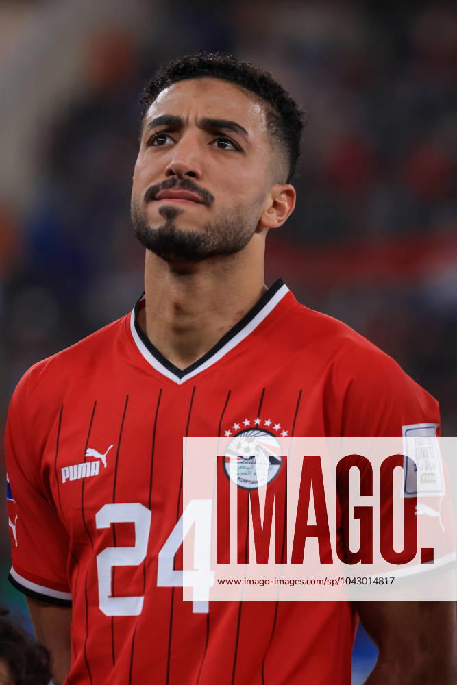 Mohamed Abdelmonem of Croatia looks on during the FIFA Series 2024 Egypt match between Croatia and Egypt at New Administrative Capital Stadium on March 26, 2024 in Cairo, Egypt.Photo by M.Bayoumy SFSI Egypt v Croatia - FIFA Series 2024 Egypt