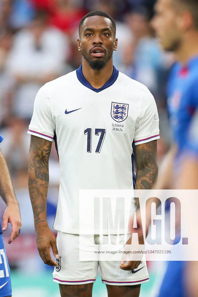 England v Slovakia, Euro 2024 England Forward Ivan Toney (Brentford) Portrait, profile during the England vs Slovakia, UEFA EURO, EM, Europameisterschaft,Fussball 2024 Round of 16 match at Arena AufSchalke, Gelsenkirchen, Germany on 30 June 2024 Editorial use only. All images are copyright Every Second Media Limited. No images may be reproduced without prior permission.