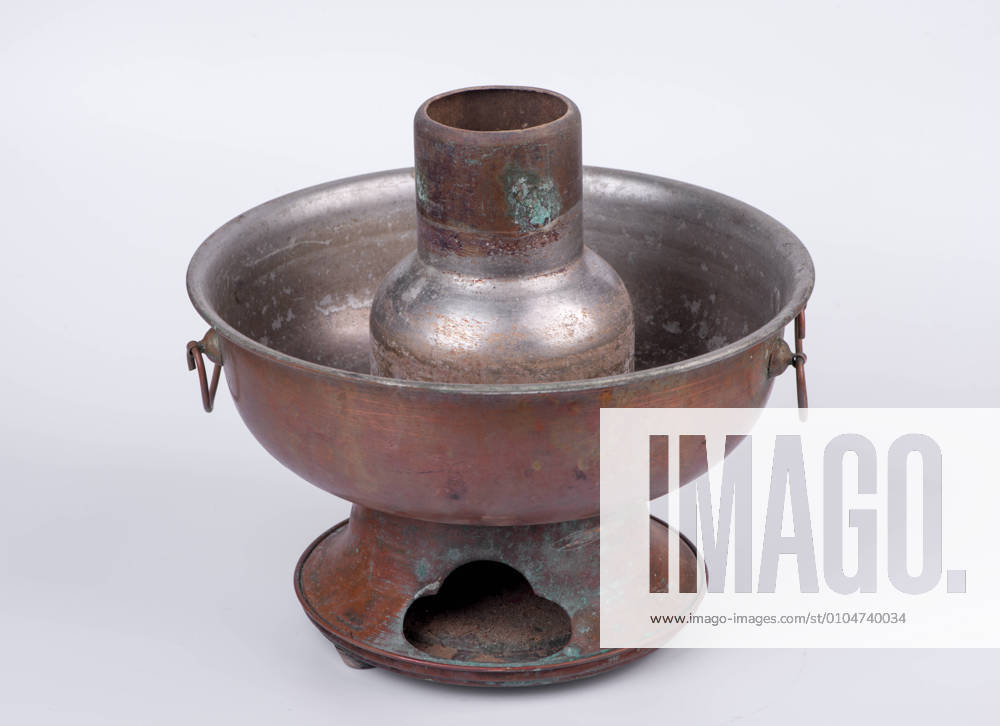 Traditional handmade old hotpot in retro style 787165800591130661