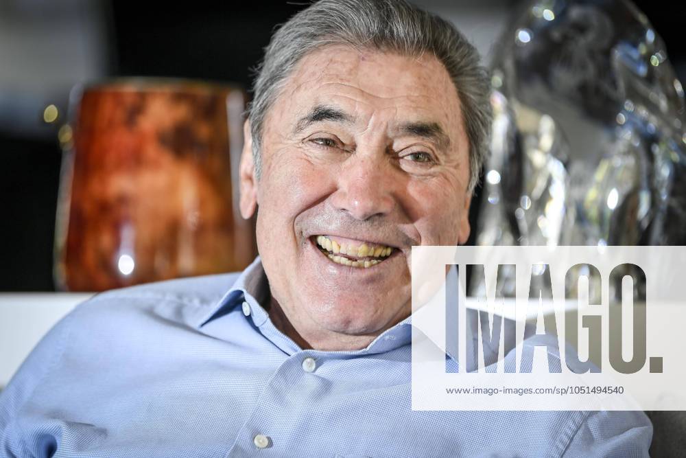 Ass Hln: Eddy Merckx zegerecord Sint-Brixius-Rode, Belgium - July 02 : Eddy Merckx pictured during an interview for Ass HLN on July 2, 2021 in Sint-Brixius-Rode, Belgium, 02 07 2021 Sint-Brixius-Rode Belgium