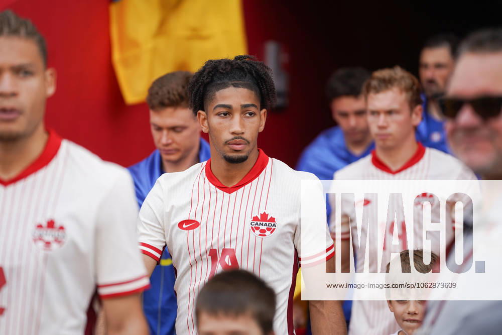 Canada vs. Ukraine International Friendly, Länderspiel, Nationalmannschaft Nathan Saliba 19 of Canada during the International Friendly match between Canada and Ukraine at BMO Field. Final score Canada 4-2 Ukraine. on June 7, 2025 in Toronto, Canada. (Photo by Leonardo Ramirez Eyepix Group)