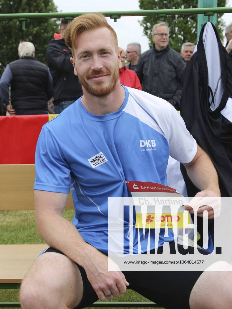 Diskus Olympiasieger 2016 Christoph Harting SCC Berlin Schönebecker SoleCup 2018 Schönebeck Elbe - 2016 Olympic discus champion Christoph Harting SCC Berlin Schönebeck SoleCup 2018 Schönebeck Elbe -