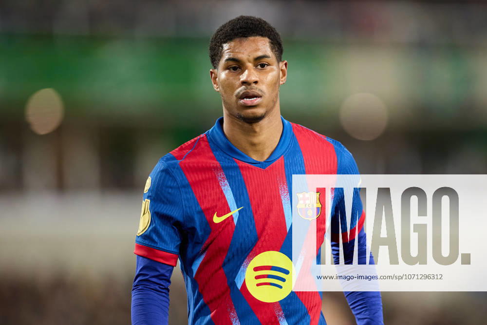 Racing Santander v FC Barcelona, Barca - Copa del Rey Marcus Rashford of FC Barcelona looks on during the Copa del Rey Round of 16 match between Racing Santander and FC Barcelona at Campos de de El Sardinero on January 15, 2026, in Santander, Spain. Santander Campos de Sport de El Sardinero Cantabria Spain RL_RCGSvFCB_CR_000054