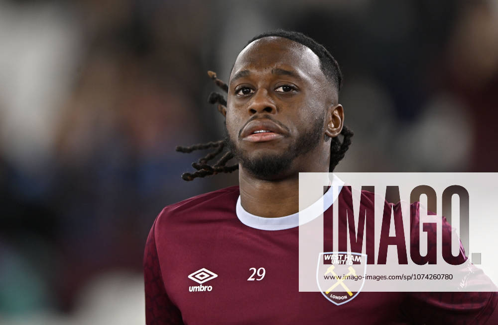 West Ham vs Manchester City, Premier League Aaron Wan-Bissaka (West Ham) during the West Ham vs Manchester City Premier League match at the London Stadium Stratford. Stratford The London Stadium UK