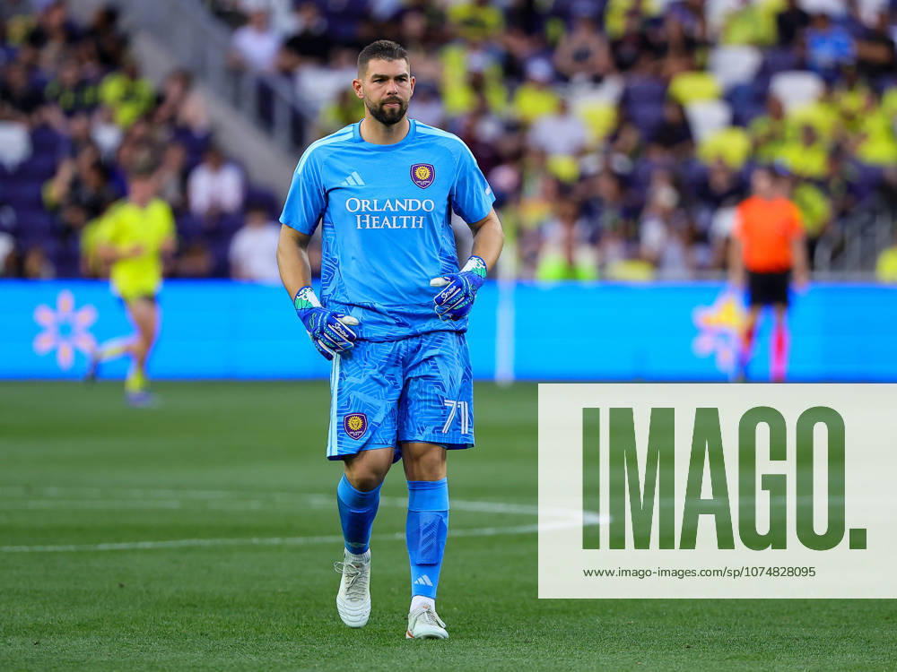 Orlando City SC goalkeeper Maxime Crepeau (71) looks on during a MLS, Fussball Herren, USA match between Orlando City SC and Nashville SC at Geodis Park in Nashville, TN. CSM Nashville United States of America - ZUMAc04_ 20260322_zma_c04_164