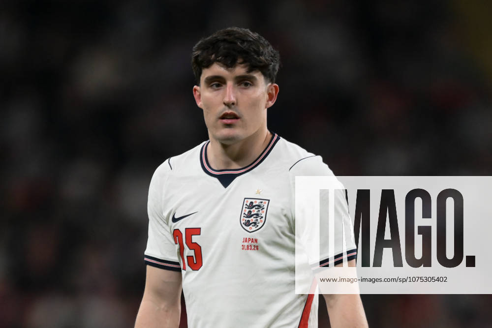 England v Japan International Friendly, Länderspiel, Nationalmannschaft Tino Livramento of England looks on during the International Friendly match at Wembley Stadium, London 31 03 2026 UK Newspapers OUT