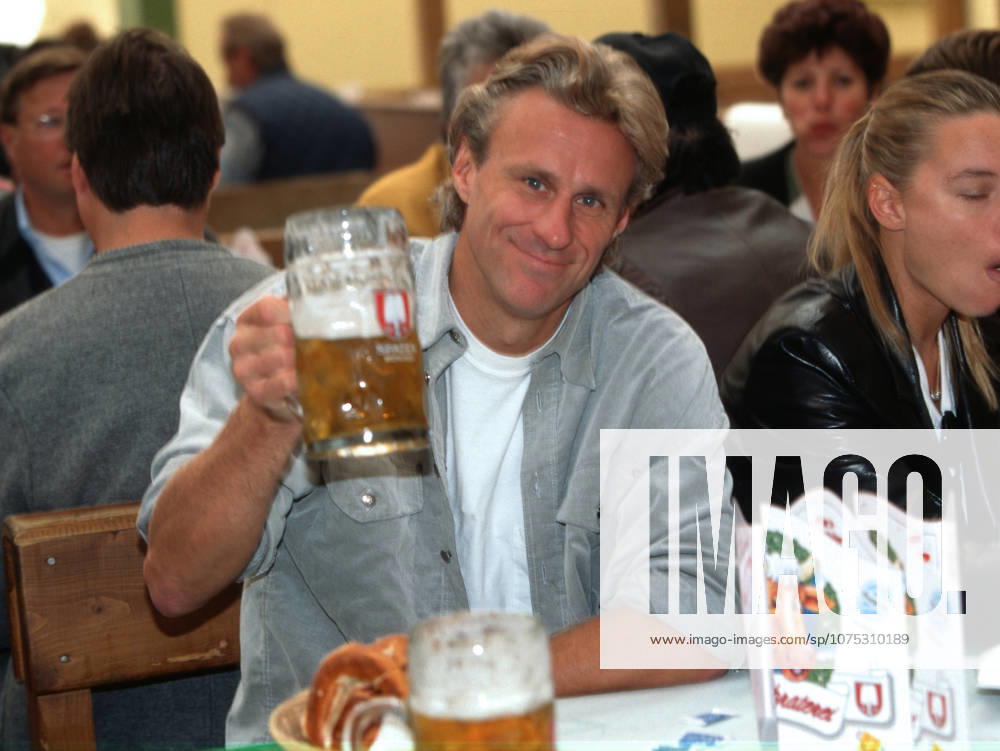 Björn Rune Borg, a Swedish tennis player and former world number one, is an 11-time Grand Slam champion. During the Oktoberfest in Munich.