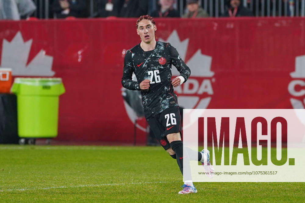 Canada v Tunisia - International Friendly, Länderspiel, Nationalmannschaft Match Marcelo Flores 26 of Canada in action during the International Friendly match between Canada and Tunisia at BMO Filed. on March 31, 2026 in Toronto, Ontario. Toronto Ontario Canada