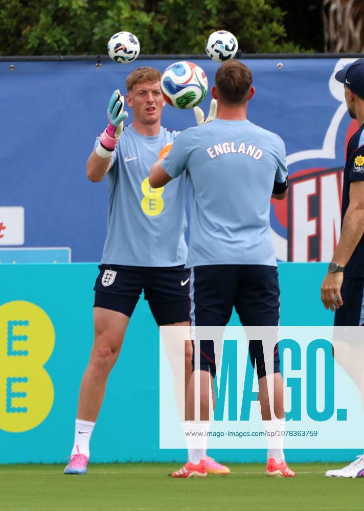 Jordan Pickford of England during a training session England Team Training, 2026 FIFA World Cup, WM, Weltmeisterschaft, Fussball Football, Palm Beach Gardens, Palm Beach, Florida, USA - 09 Jun 2026Florida Florida Blue Training Centre United States of America