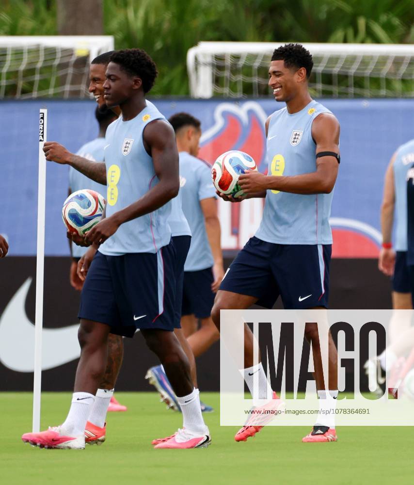 Jude Bellingham during a training session England Team Training, 2026 FIFA World Cup, WM, Weltmeisterschaft, Fussball Football, Palm Beach Gardens, Palm Beach, Florida, USA - 09 Jun 2026Florida Florida Blue Training Centre United States of America