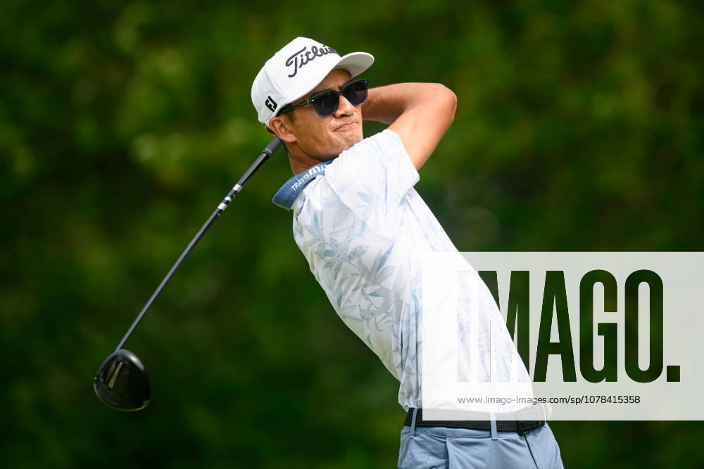 CALEDON, ON - JUNE 11: Ricky Castillo of the United States plays his shot from the 16th tee during the first round of the RBC Canadian Open 2026 at TPC Toronto at Osprey Valley North Course on June 11, 2026 in Caledon, Ontario. (Photo by Julian Avram Icon Sportswire) GOLF: JUN 11 PGA, Golf Herren RBC Canadian Open Icon2606111393