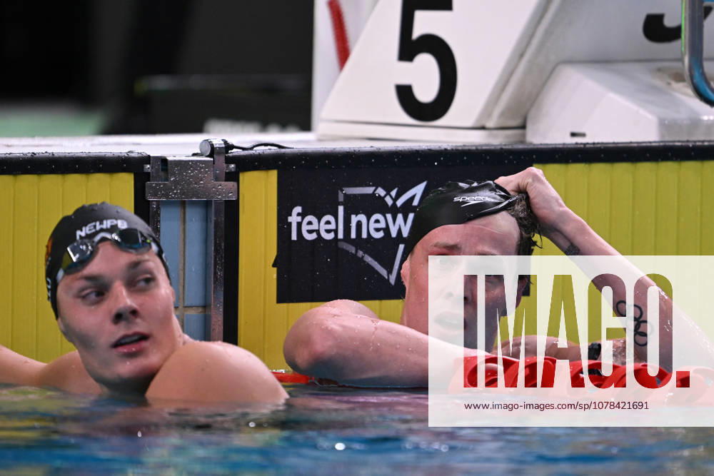 SWIMMING AUSTRALIAN TRIALS, Zac Stubblety-Cook (right) and Bailey Lello (left) during the Men s 200m Breaststroke on day 5 of the 2026 Australian Swimming Trials at Sydney Olympic Park Aquatic Centre in Sydney, Friday, June 12, 2026. ( NO ARCHIVING, SYDNEY NEW SOUTH WALES AUSTRALIA