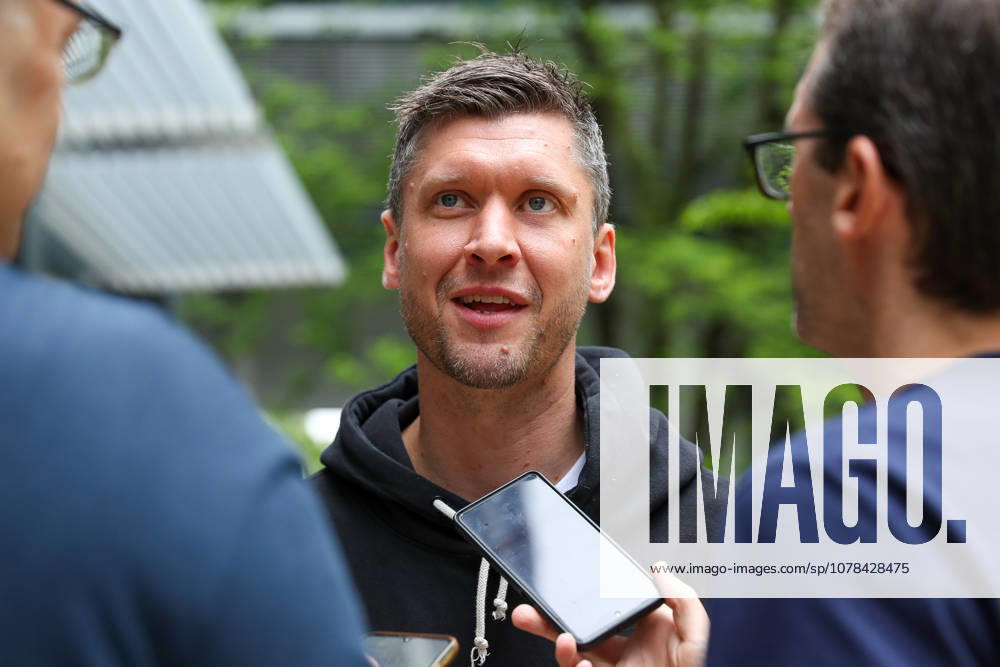 Handball EHF Champions League Media Day and final training, f l Niklas Landin Aalborg, 1 Cologne