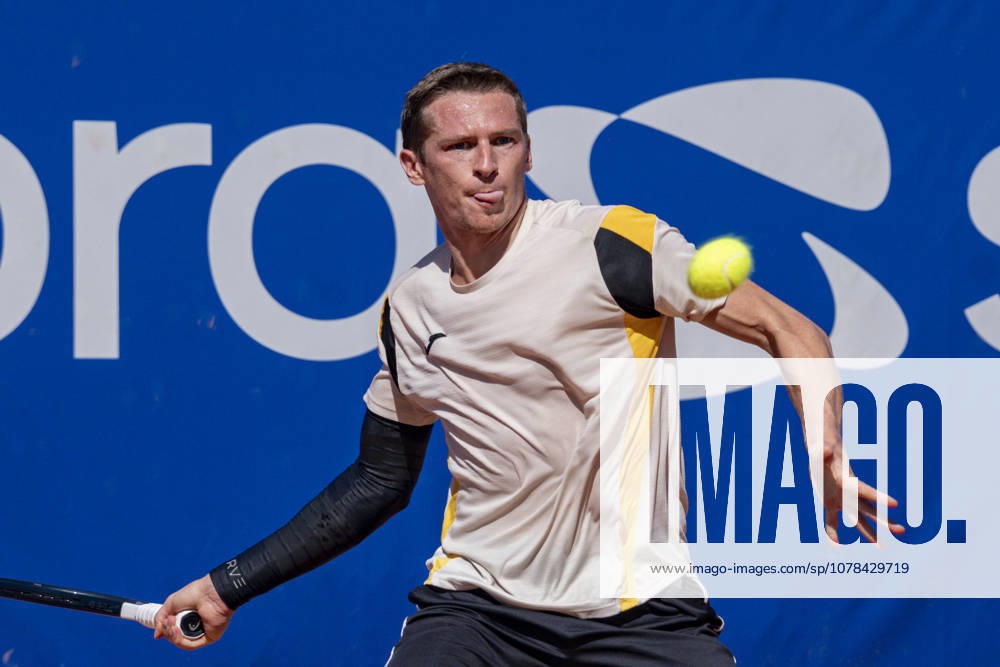 TENNIS : Open Sopra Steria - Lyon Villeurbanne 12 06 2026 Le belge Kimmer COPPEJANS affronte Daniel Elahi GALAN en 1 4 de finale du tournoi de tennis ATP, Tennis Herren Challenger Tour, Open Sopra Steria à Lyon-Villeurbanne, le 12 06 2026. Photo Sandrine Thesillat PsNewZ