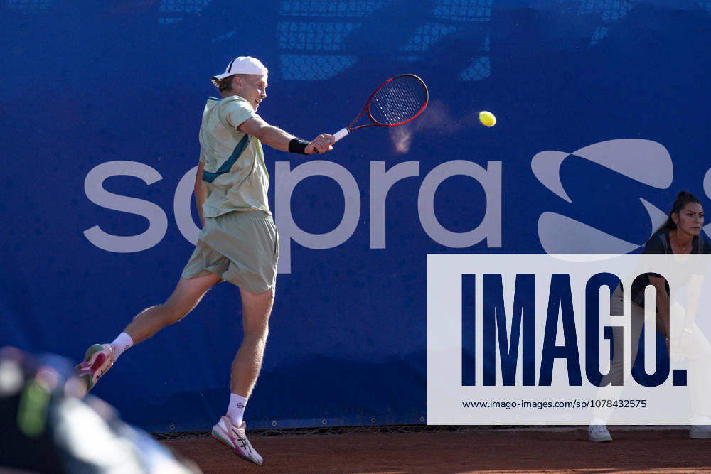 TENNIS : Open Sopra Steria - Lyon Villeurbanne 12 06 2026 Félix Balshaw affronte Clément Tabur lors du tournoi de tennis ATP, Tennis Herren Challenger Tour, Open Sopra Steria à Lyon-Villeurbanne, le 12 06 2026. Photo Sandrine Thesillat PsNewZ