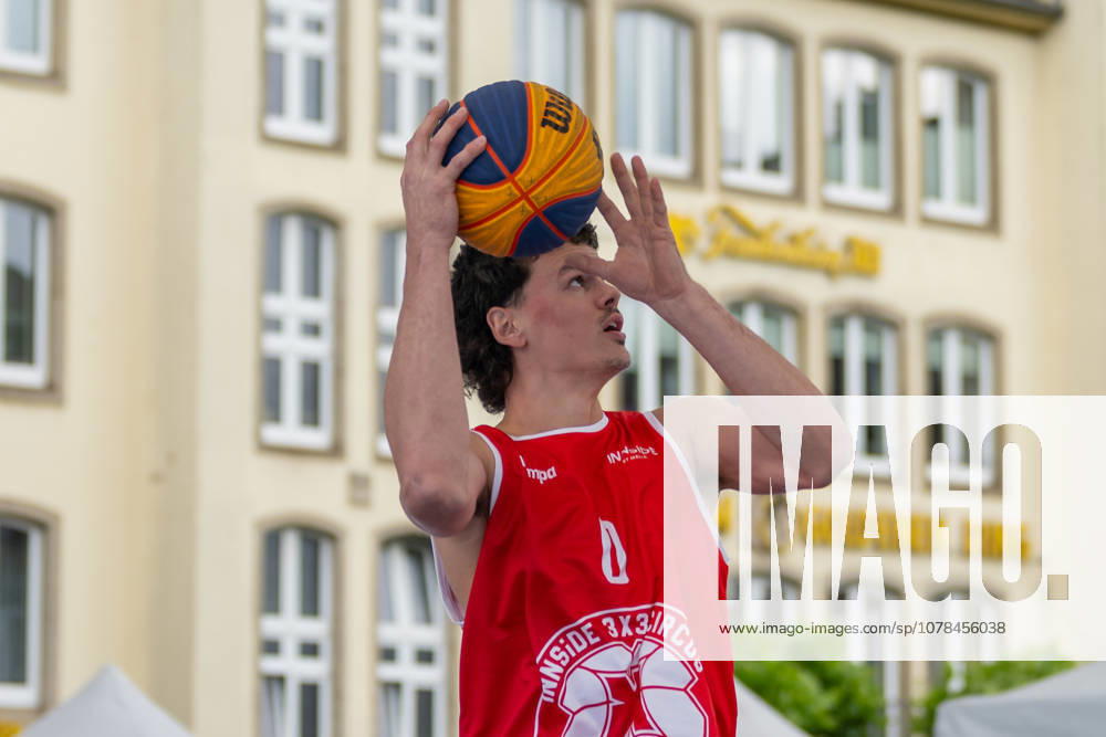 Jules Rambaut Team Toulouse, 0 on throw-in Innside 3x3 Circus, basketball, group phase, D Sports, 13 06 2026 Innside 3x3 Circus, basketball, group phase, D Sports, 13 06 2026 Duesseldorf