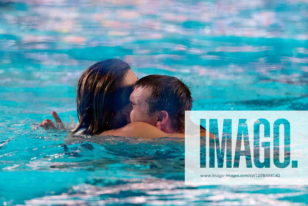 Zodiac CNAB players celebrate after winning the European Aquatics Mens Water polo, Wasserball Champions League gold‘medal match against Pro Recco at the National Pool, Tal‘Qroqq, Malta, on 13 June 2026. Zodiac CNAB v Pro Recco - Mens Water Polo Men Champions League 2026 Final; EA_CL_2026_MLT